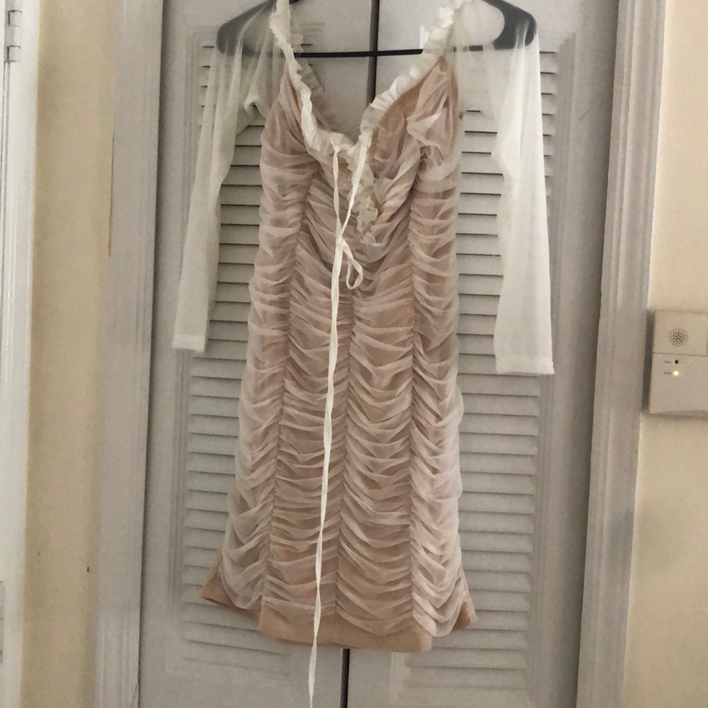 Sexy white fashion nova dress